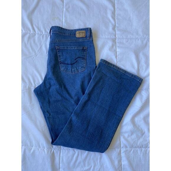 Levi's Signature sz 14 At Waist Bootcut - Picture 2 of 7